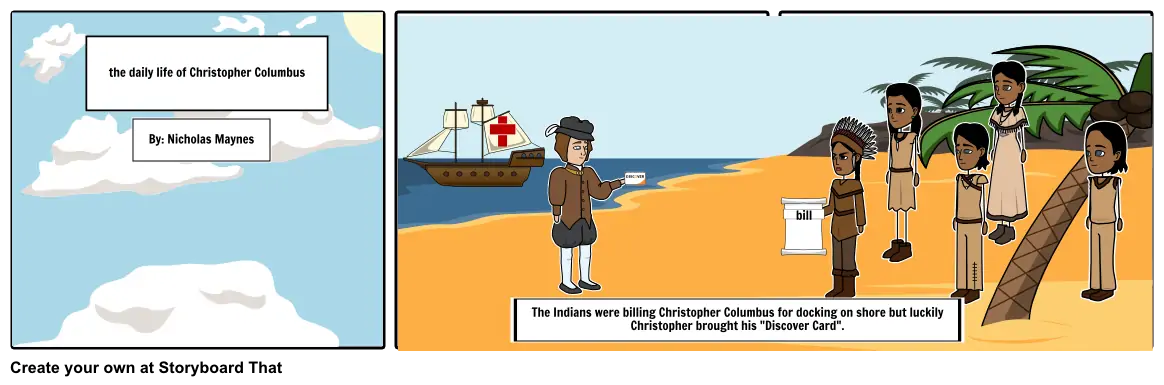 The Daily life of Christopher Columbus