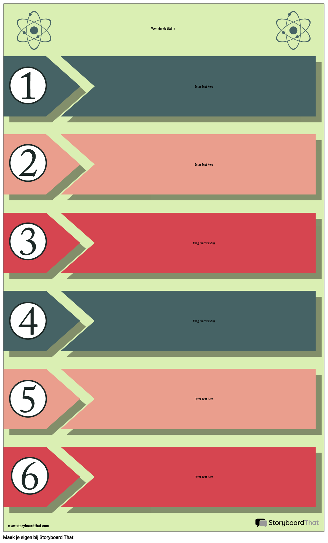 Experiment Proces Infographic القصة المصورة من قبل Nl Examples