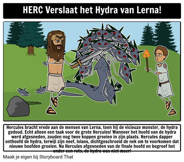 Lernaean Hydra Storyboard by nl-examples