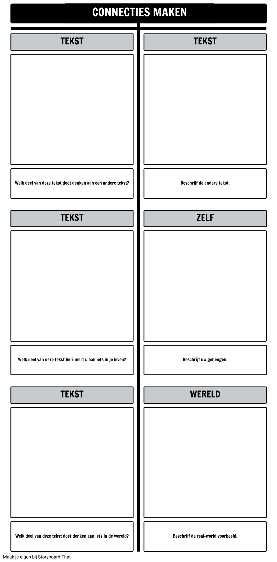 tekst-connections-t-chart-template-storyboard-por-nl-examples