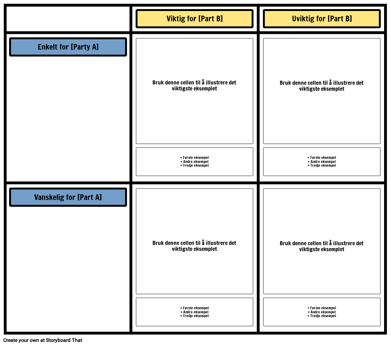 Common Ground Template 2 Storyboard By No examples common-ground-template-2-storyboard-by-no-examples