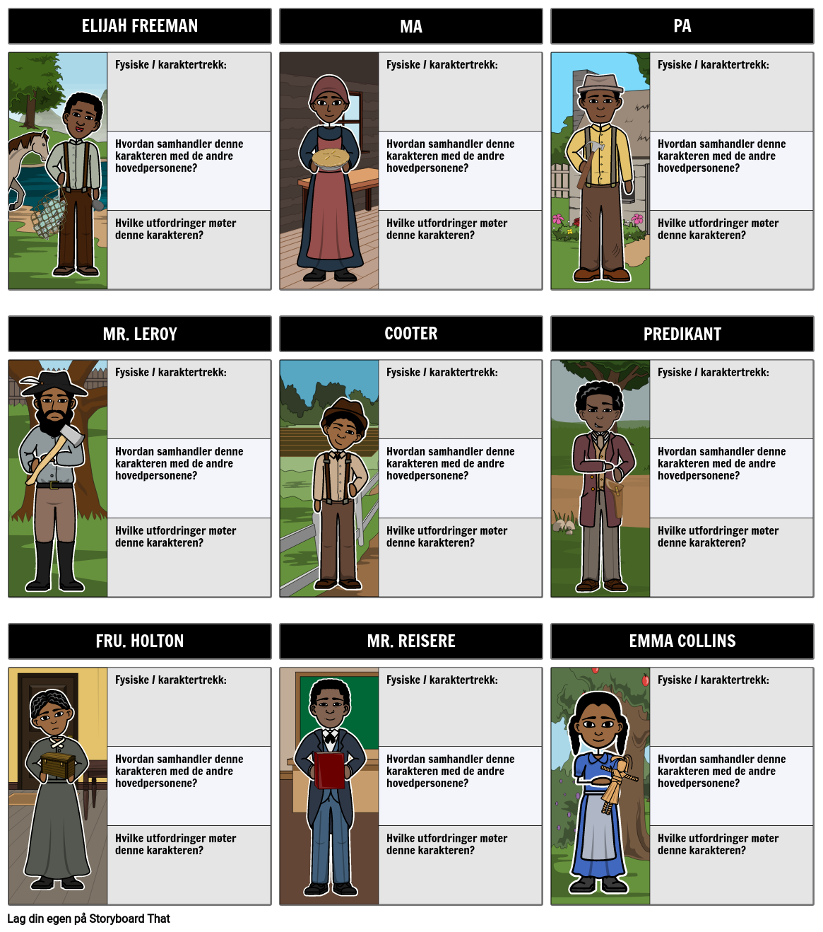 Elijah Of Buxton Characters