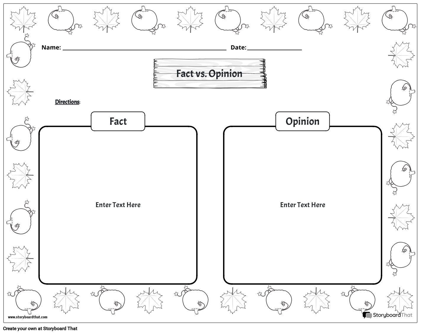 fakta-vs-mening-3-storyboard-por-no-examples