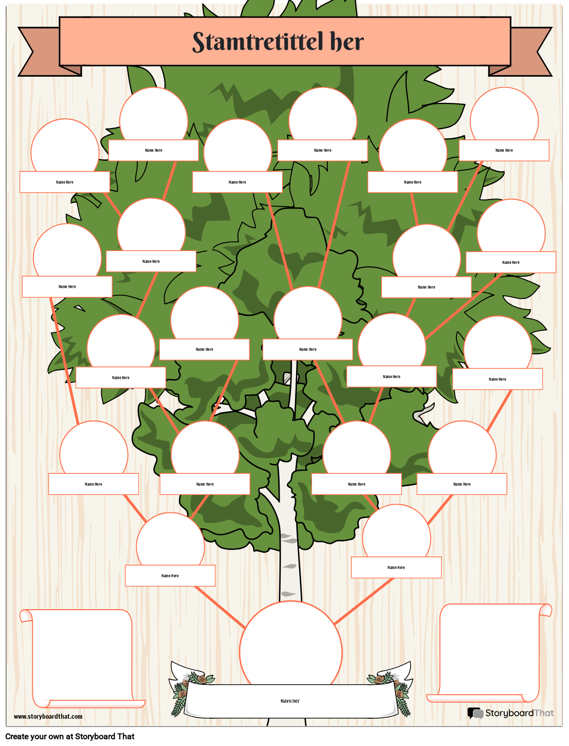 kopi av slektstreets fargeportrett