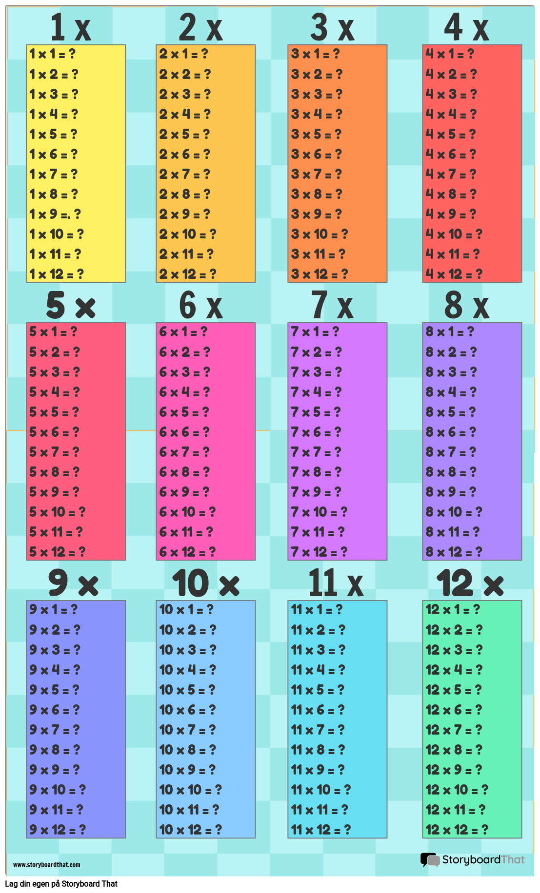 multiplikasjonstabellmal-2-no-examples