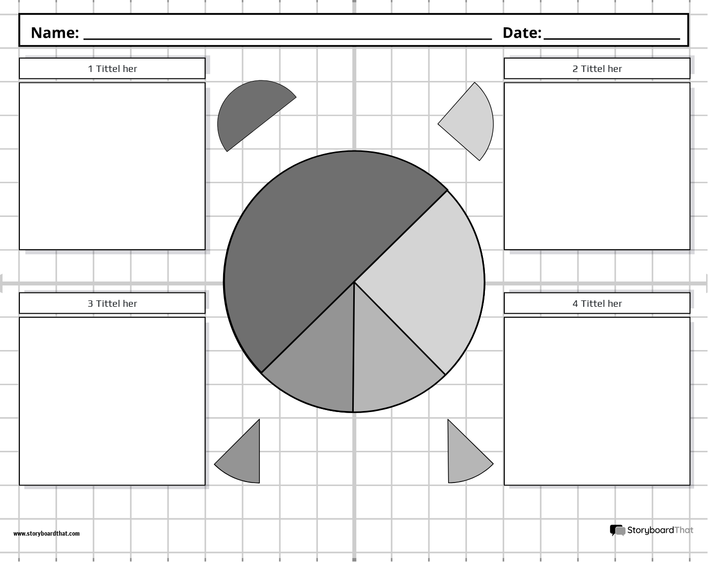 No Example Image Ny ED Sektordiagrammal 8 Storyboard por no-examples