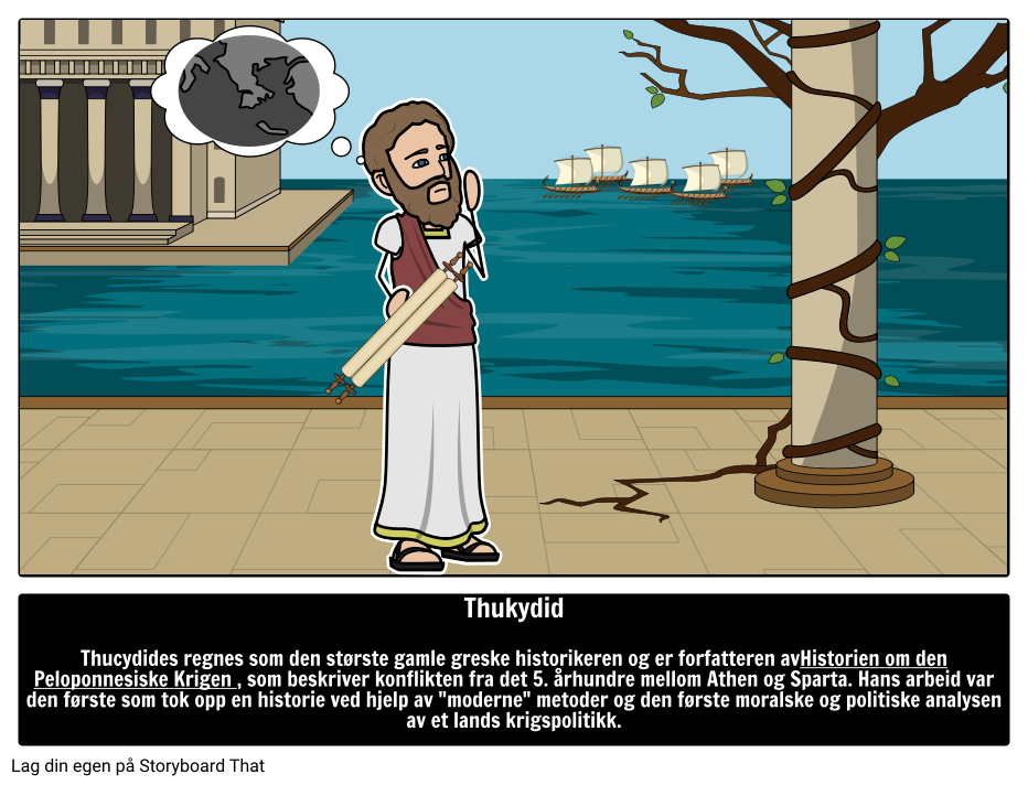 Thukydides Gresk Historiker Storyboard Von No Examples