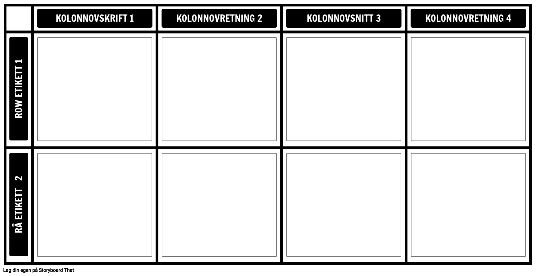 Tomt 2x4-diagram