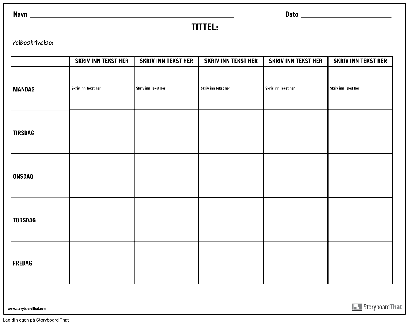 Uke Grid Storyboard By No examples