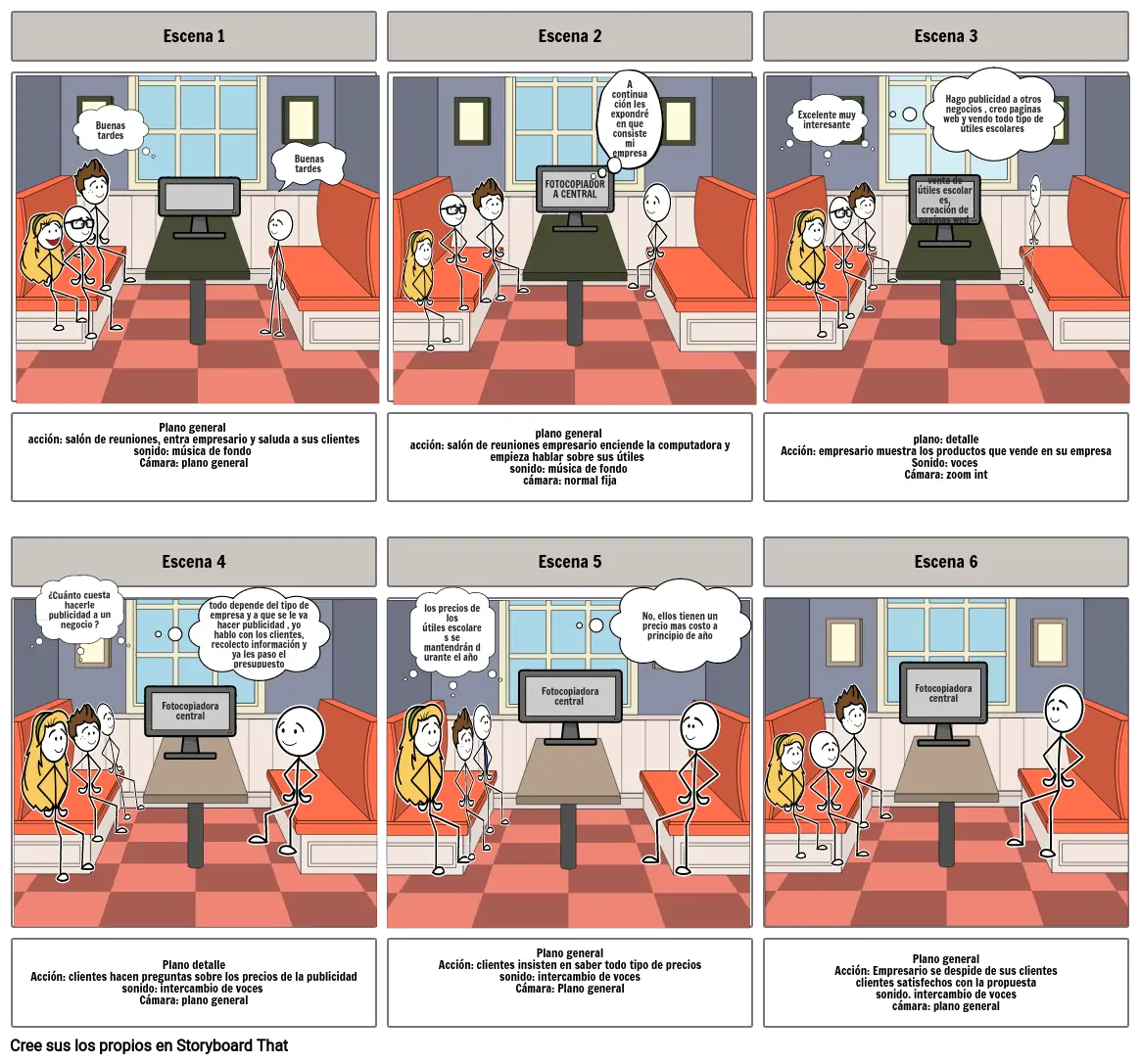 Storyboard proyecto multimedia