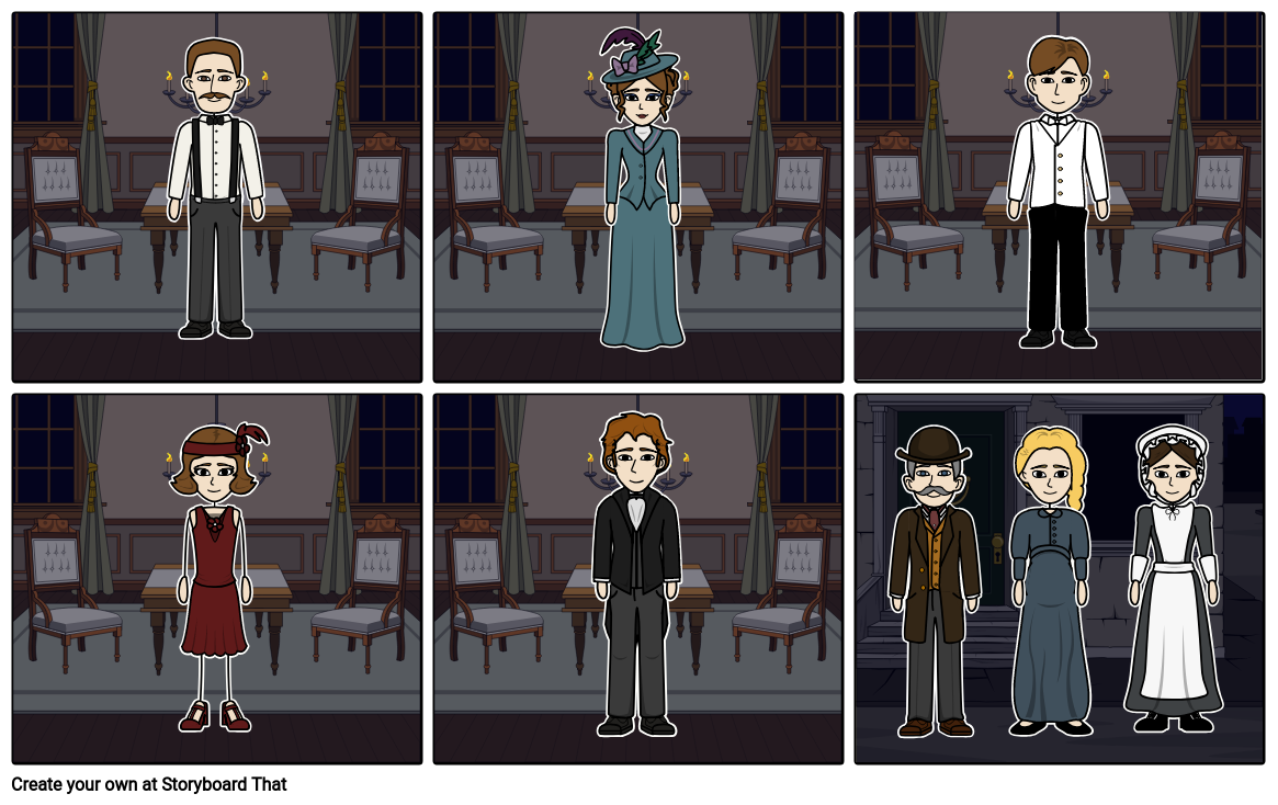 an-inspector-calls-characters-storyboard-by-ny-lyt