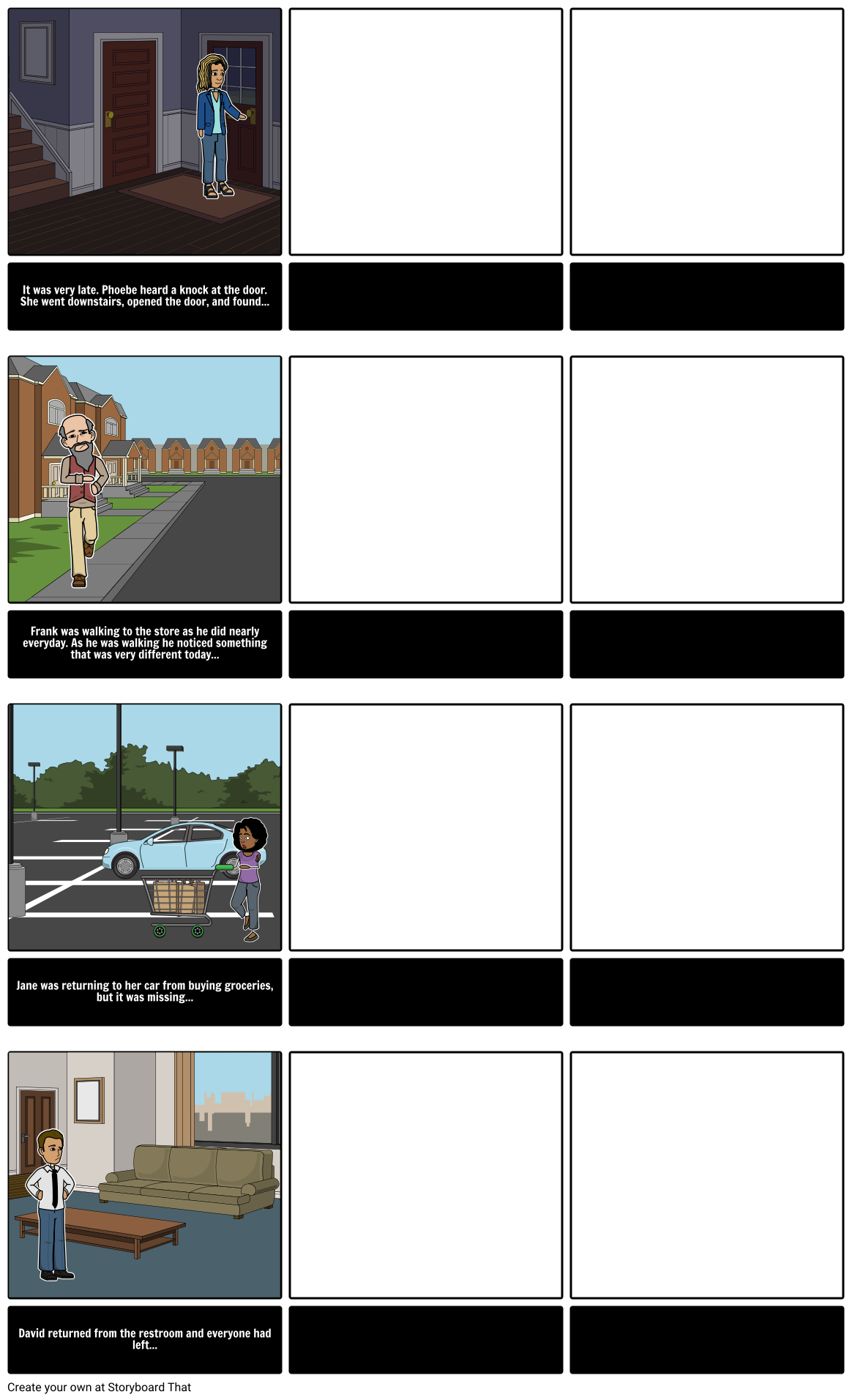 Story Starters Storyboard By Oliversmith 0427