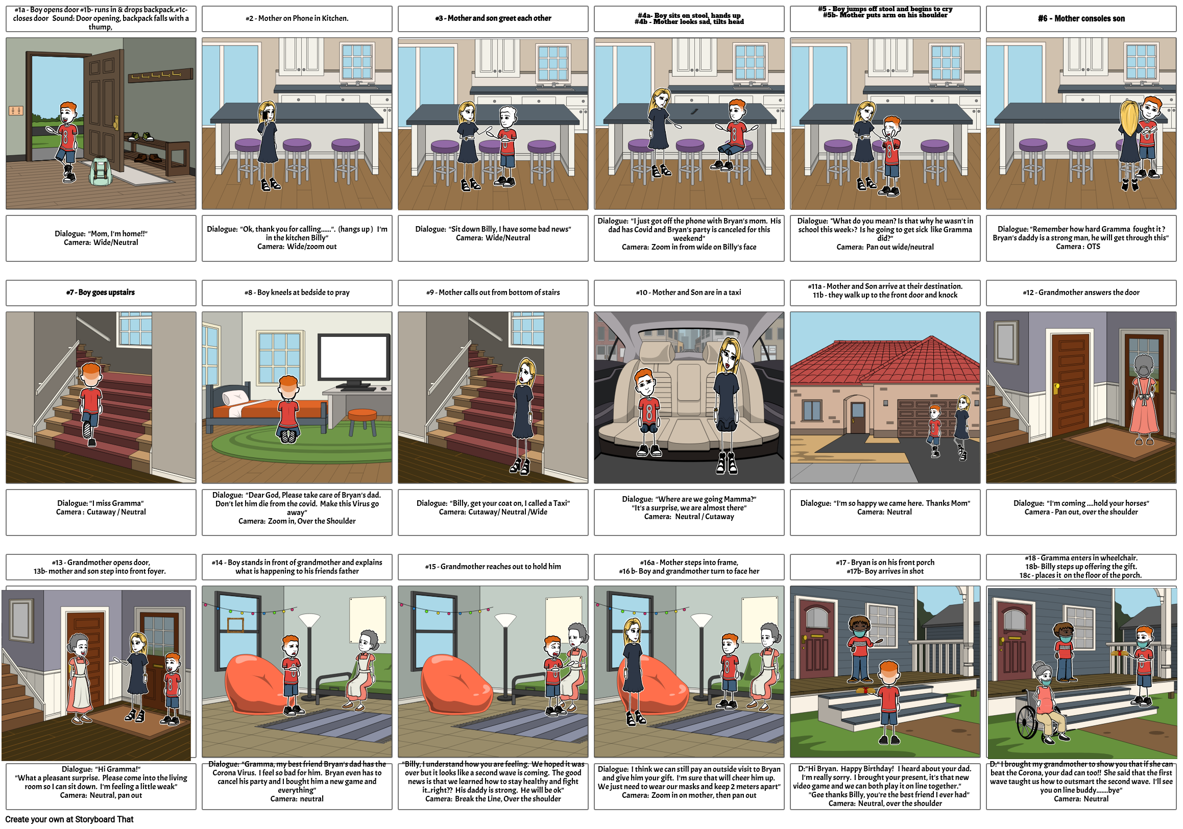 The Second Wave Storyboard Por Pattio