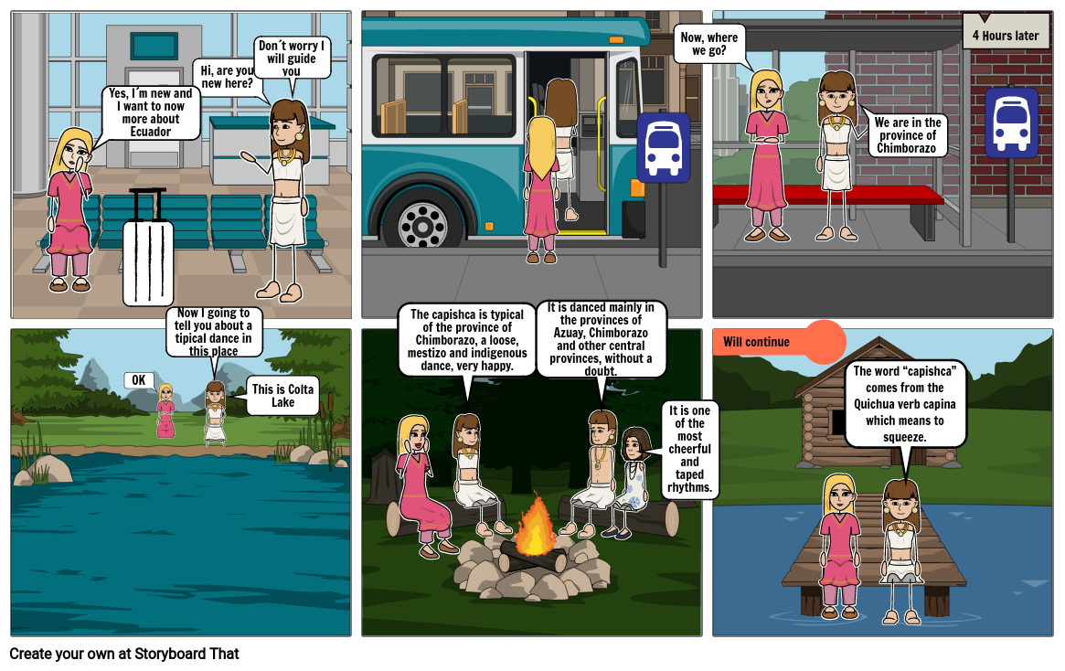 Physical Education Comic 1 Storyboard by paula0207