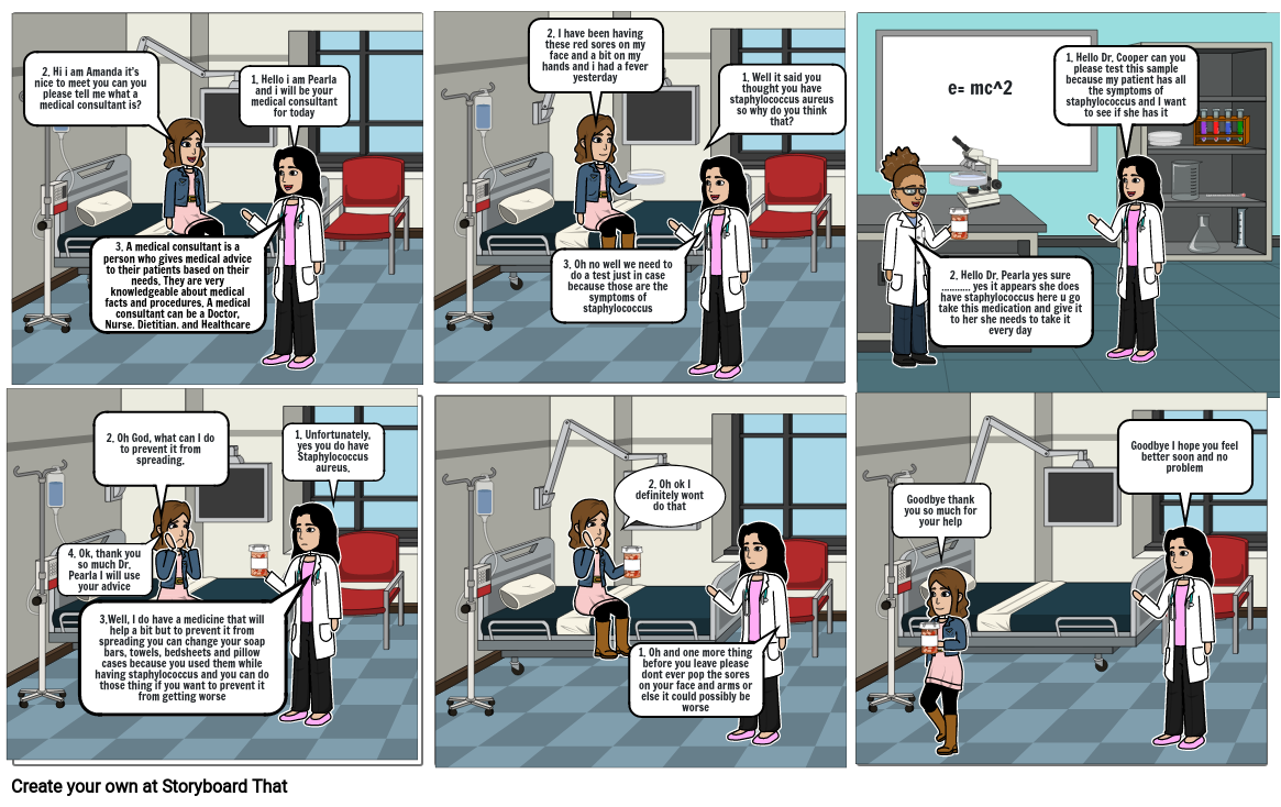 Science Capstone storyboard -Pearla 6F Storyboard