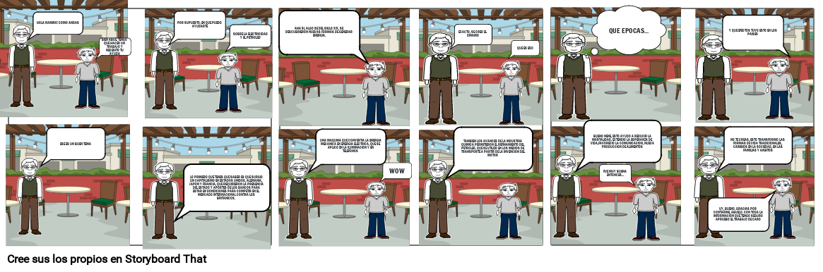 segunda revolucion Storyboard por pedro17