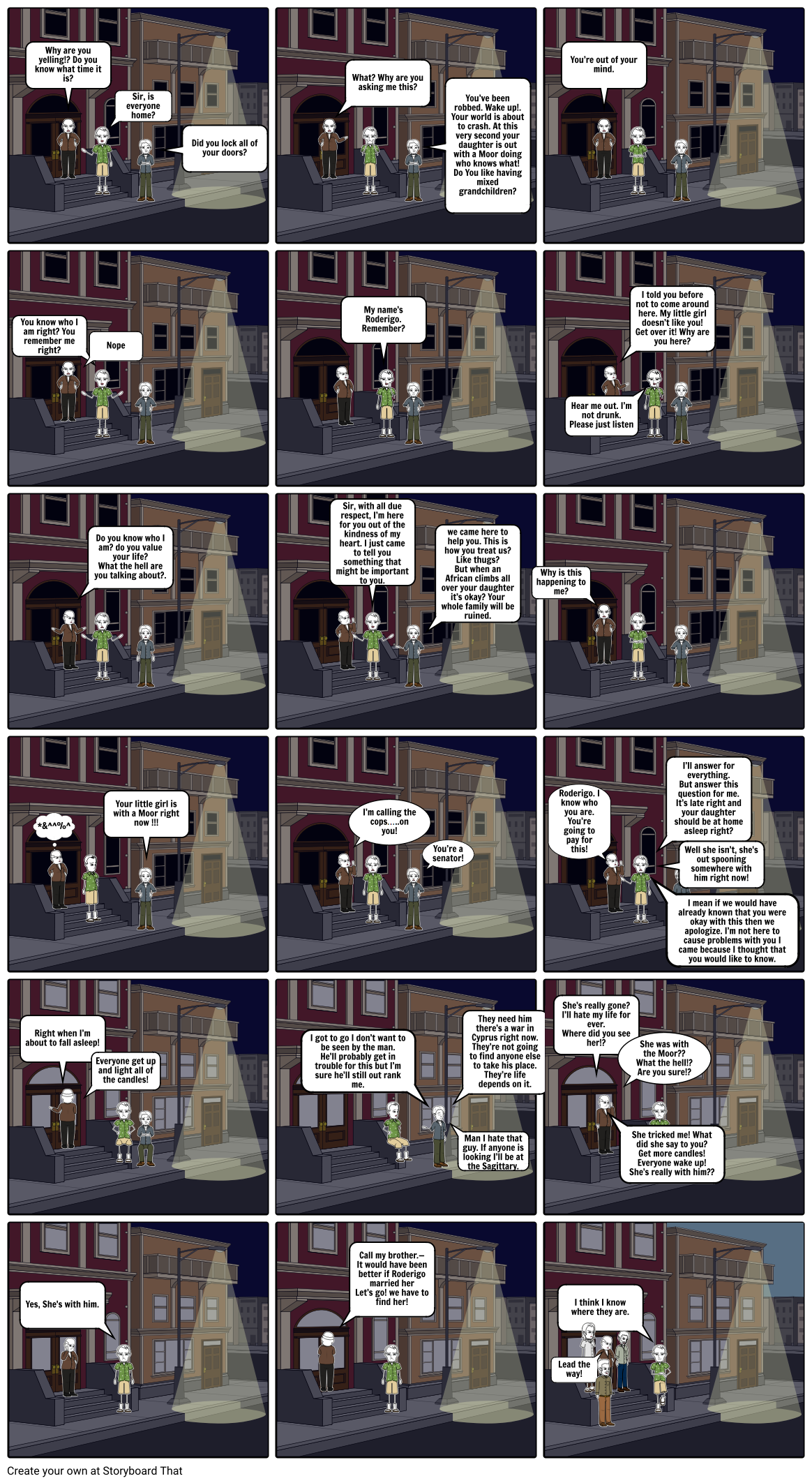 othello Storyboard por petermanothay