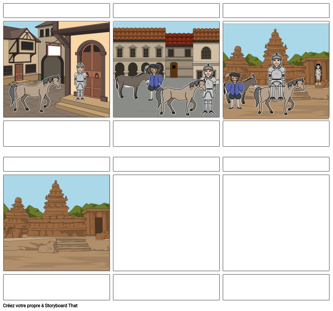 Don QUIJOTE Storyboard by