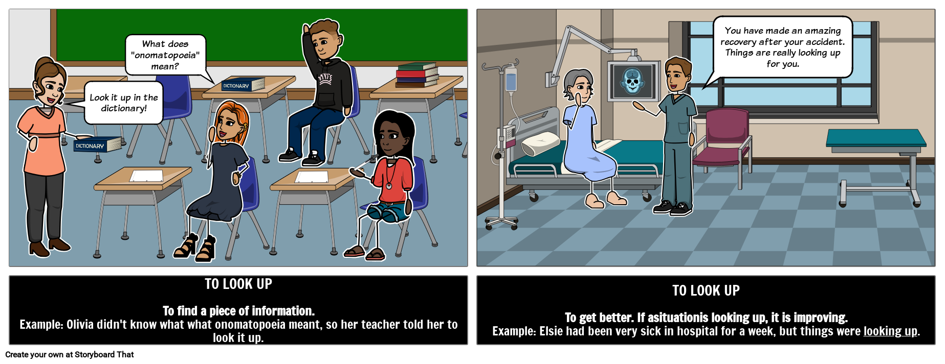 Aby Spojrzeć w Górę Storyboard Tarafından pl-examples