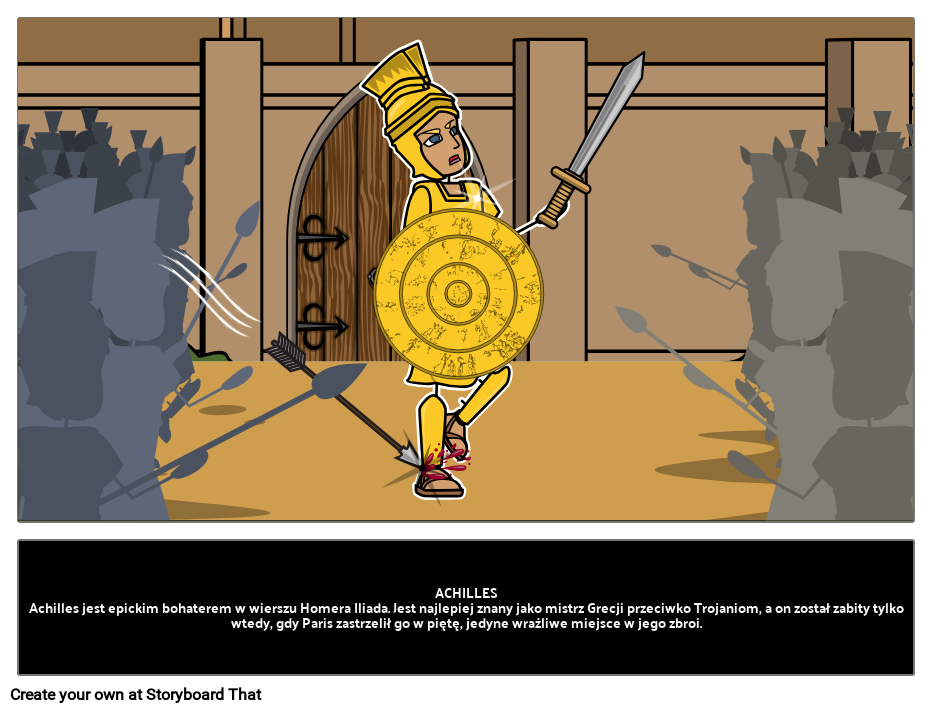 Achilles Przykład Storyboard por plexamples