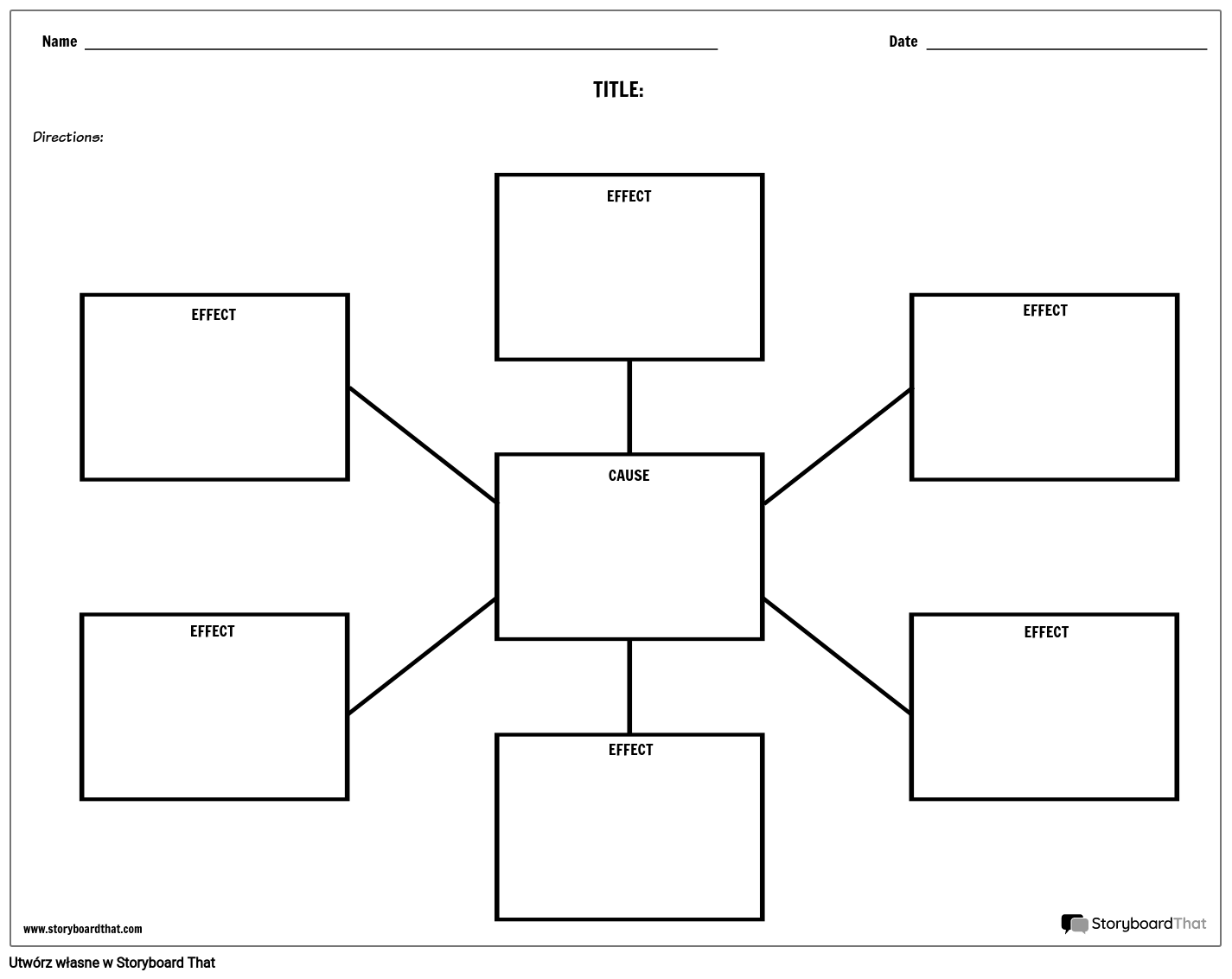 Mapa Pająków Storyboard by pl-examples