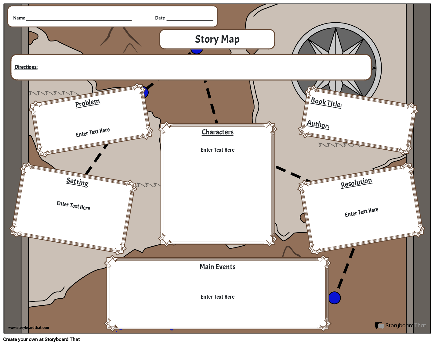 Mapy Historii Storyboard Par Pl Examples