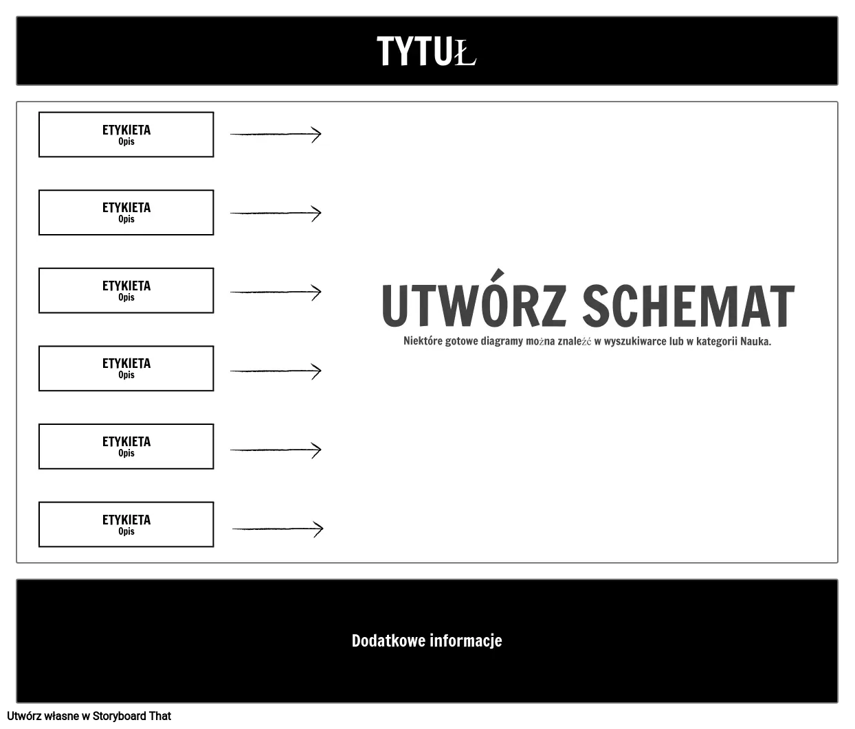 Szablon Dużego Diagramu - Opis Tytułu