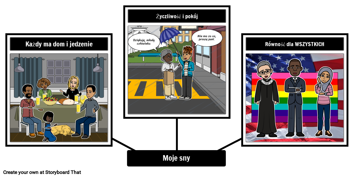 Wielkie Słowa Martina Storyboard por plexamples