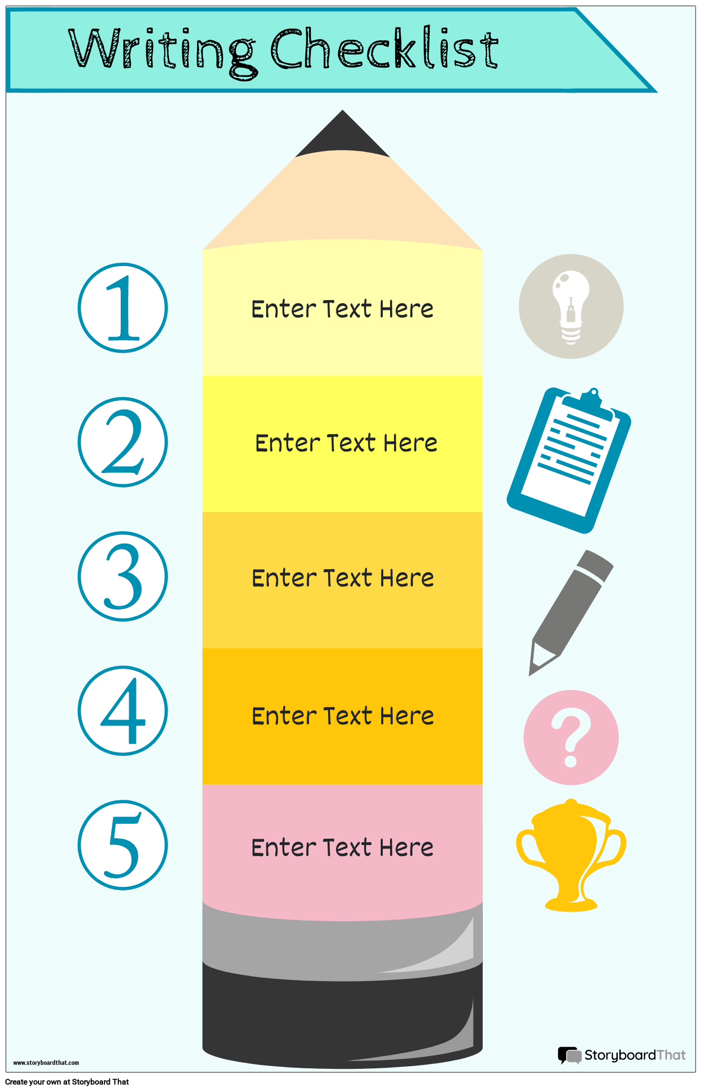 Free Anchor Chart Template Storyboard by postertemplates