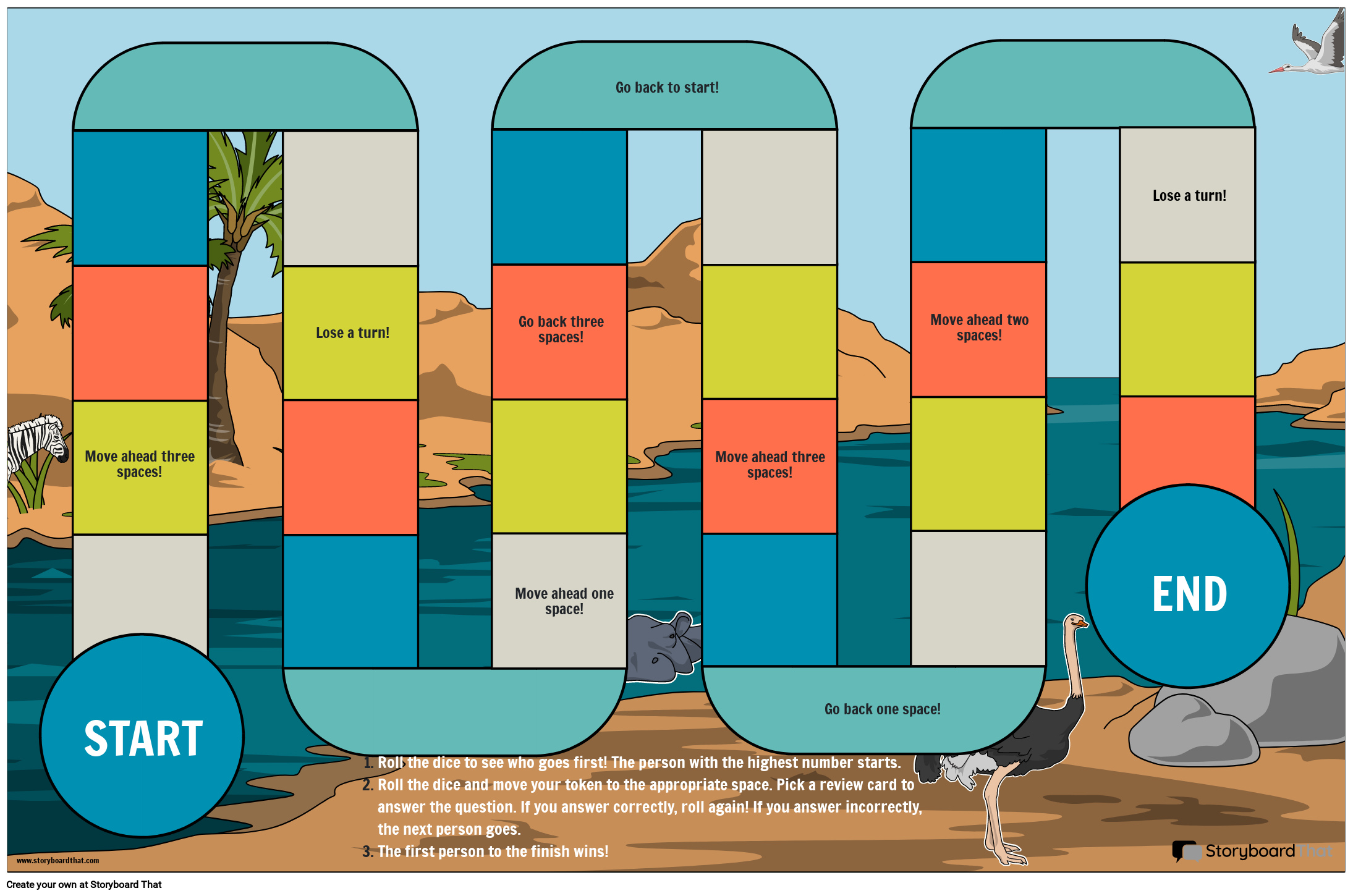 Board Game Description Example