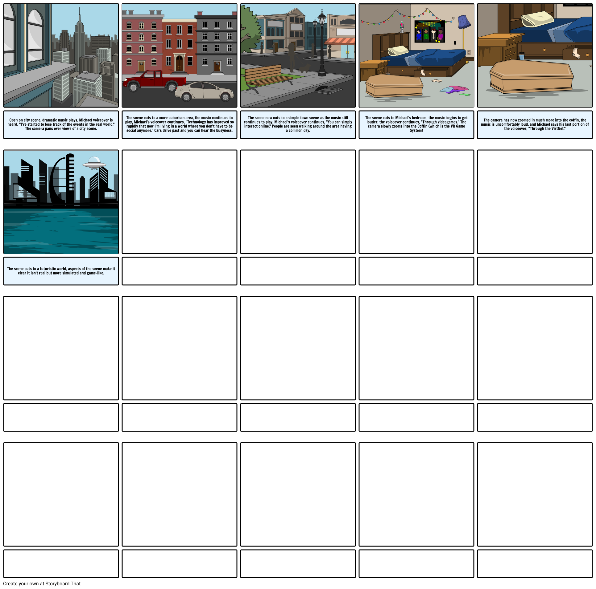 The Eye of Minds Storyboard por poweroftheatre921