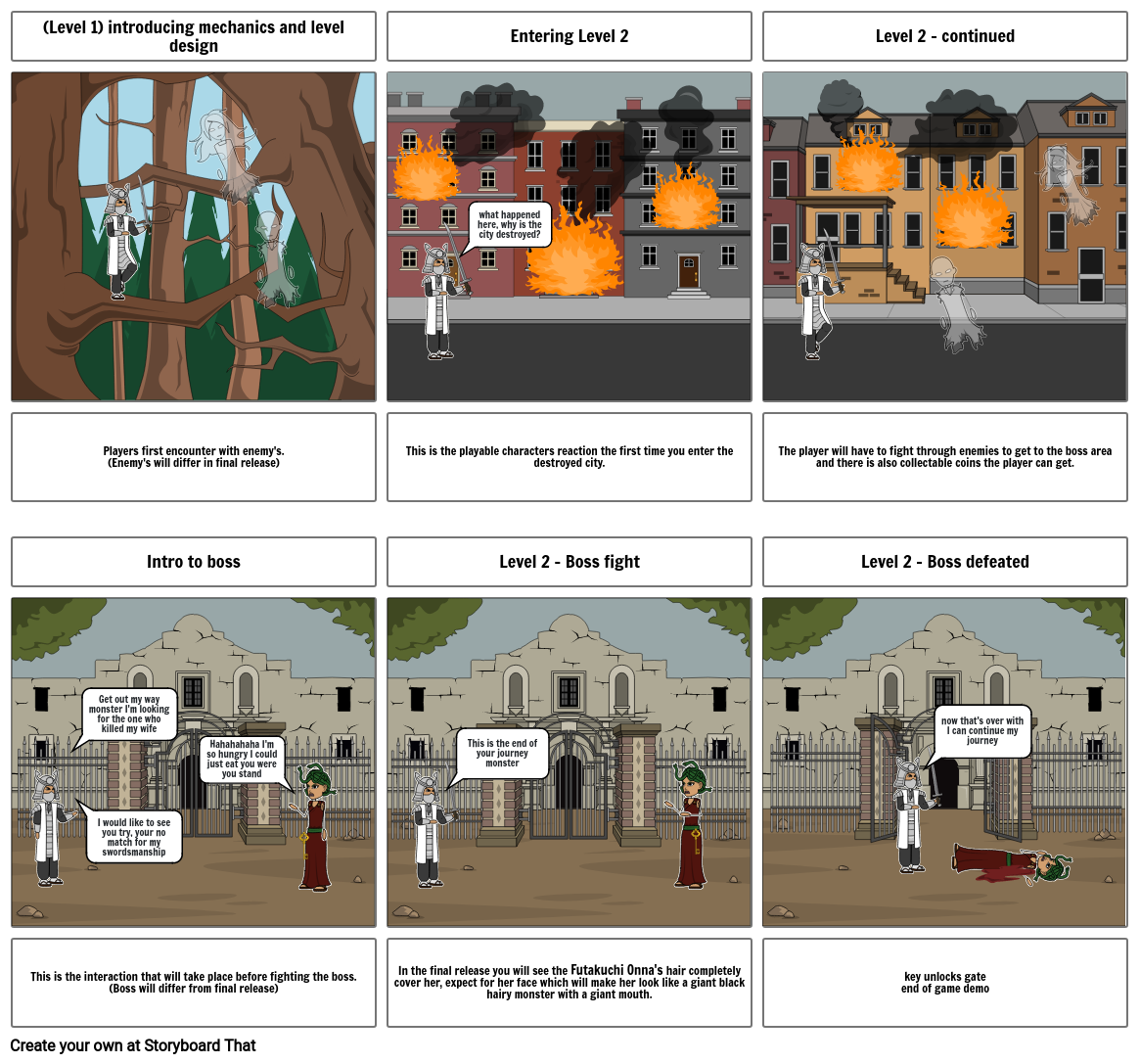 Wrath of the Samurai2 Storyboard by primordial69