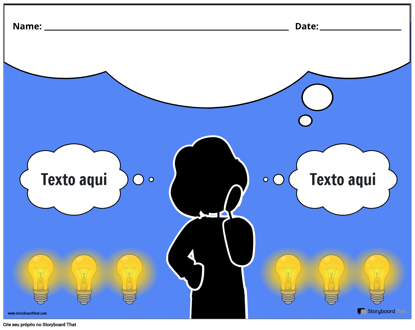 Brainstorm Paisagem Cor Storyboard Por Pt Examples