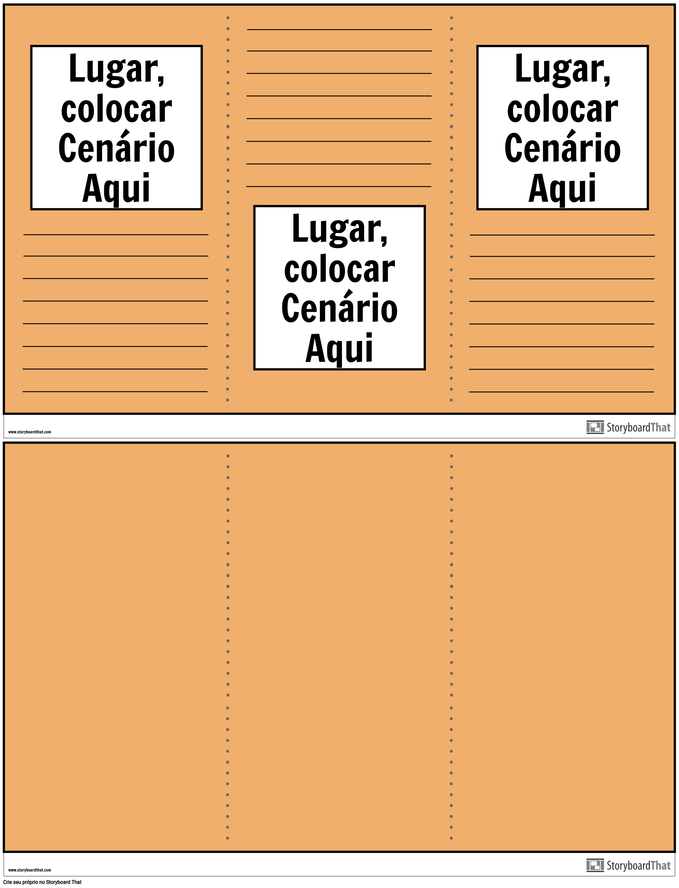 Cartaz De Brochura 3 Storyboard Por Pt Examples