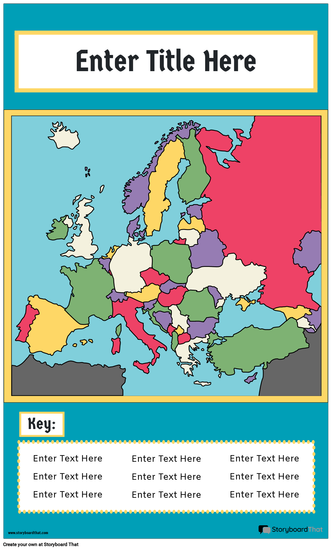 Cartaz Do Mapa Storyboard By Pt Examples