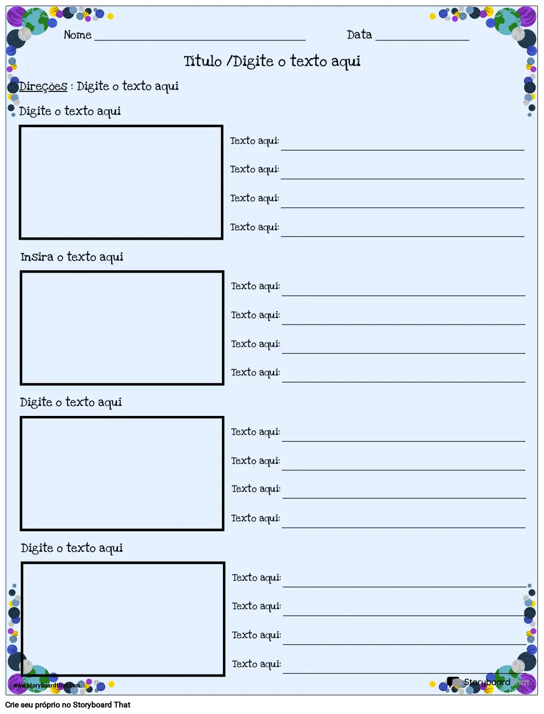 Configurando Mapas Retrato Cor 2 Storyboard Por Pt Examples