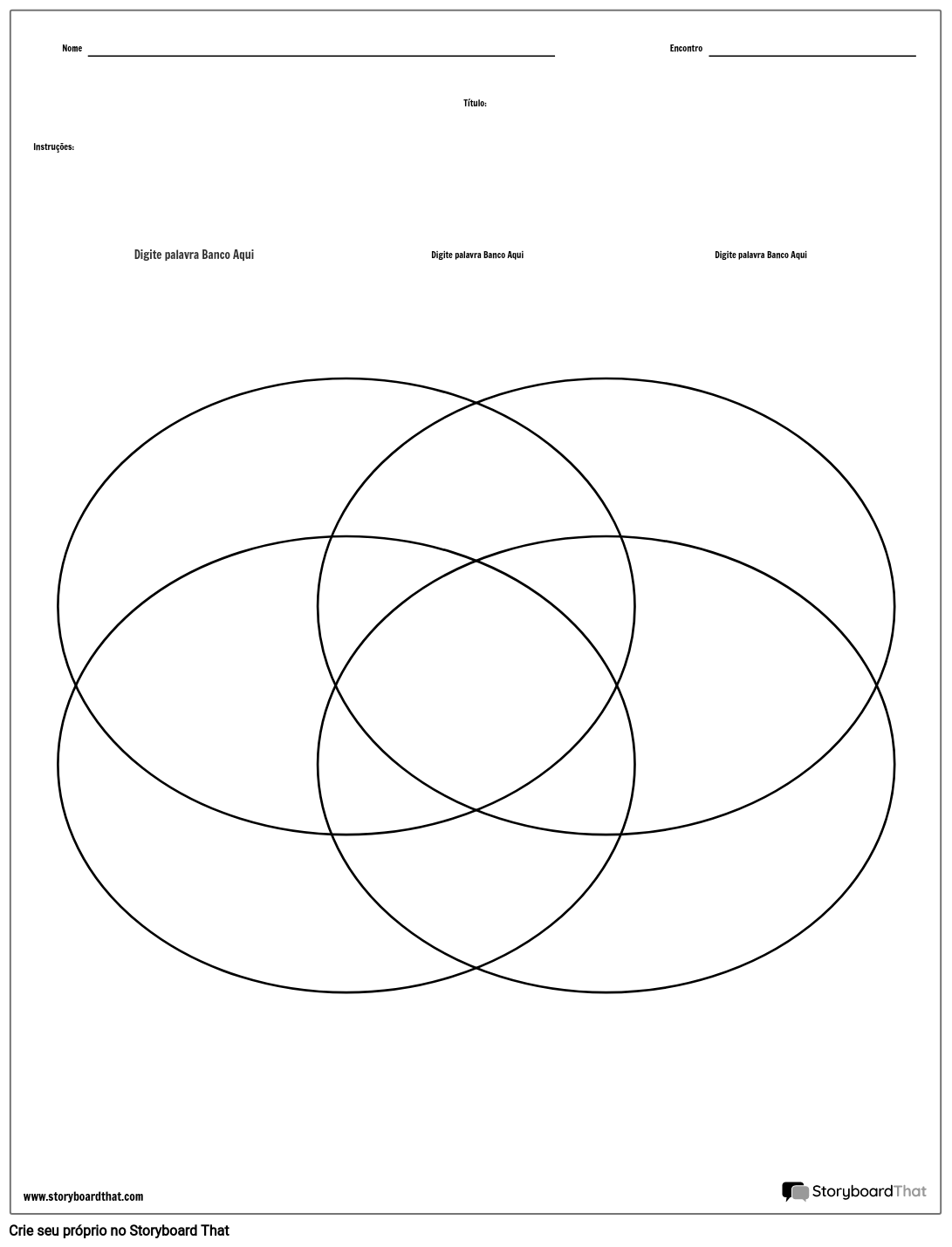 Diagrama De Venn 4 Storyboard Por Pt Examples 0610