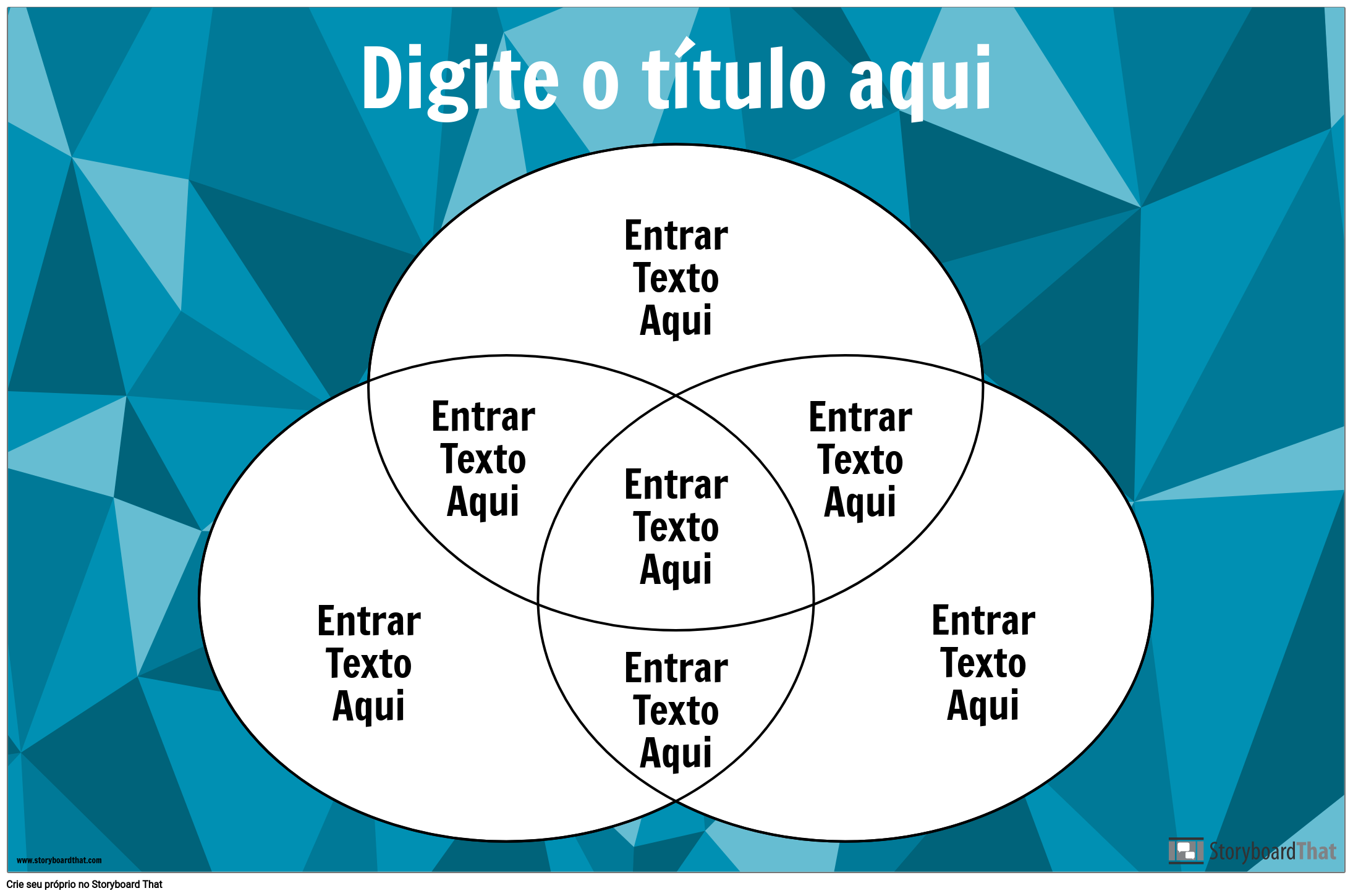 Diagrama De Venn 3 Círculos Storyboard By Pt Examples