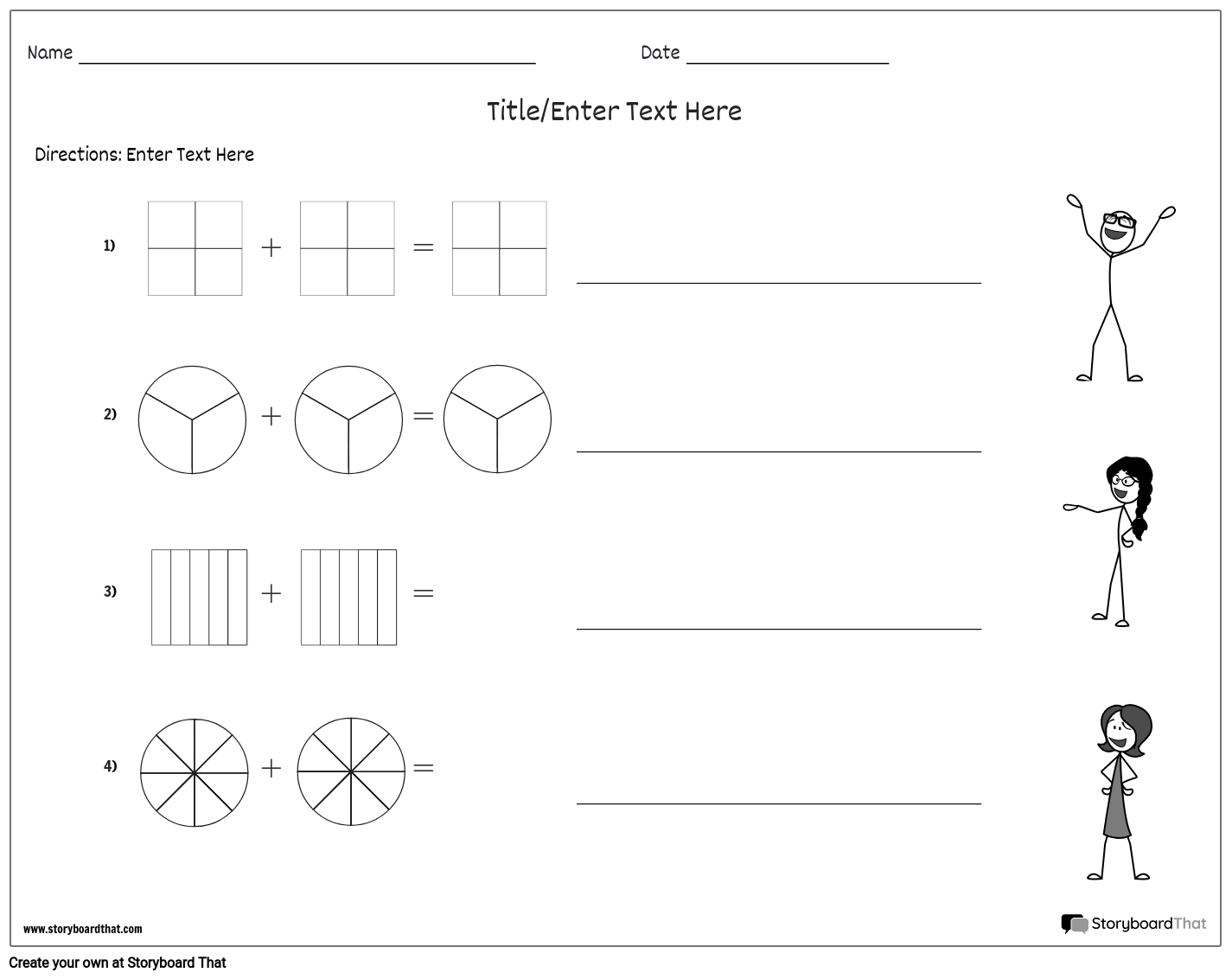 Frações 7 Storyboard By Pt Examples