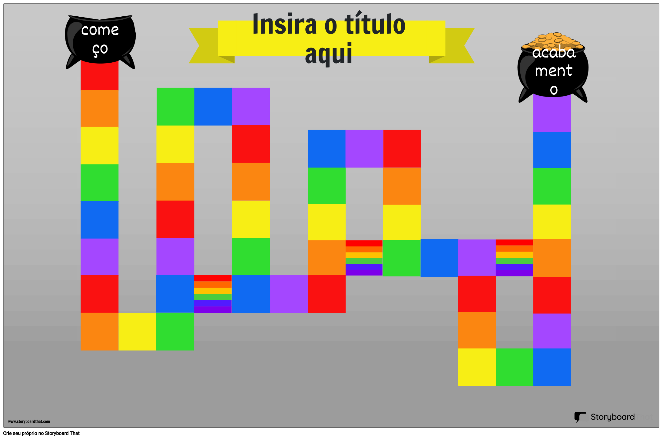 Jogo de Tabuleiro Storyboard by pt-examples