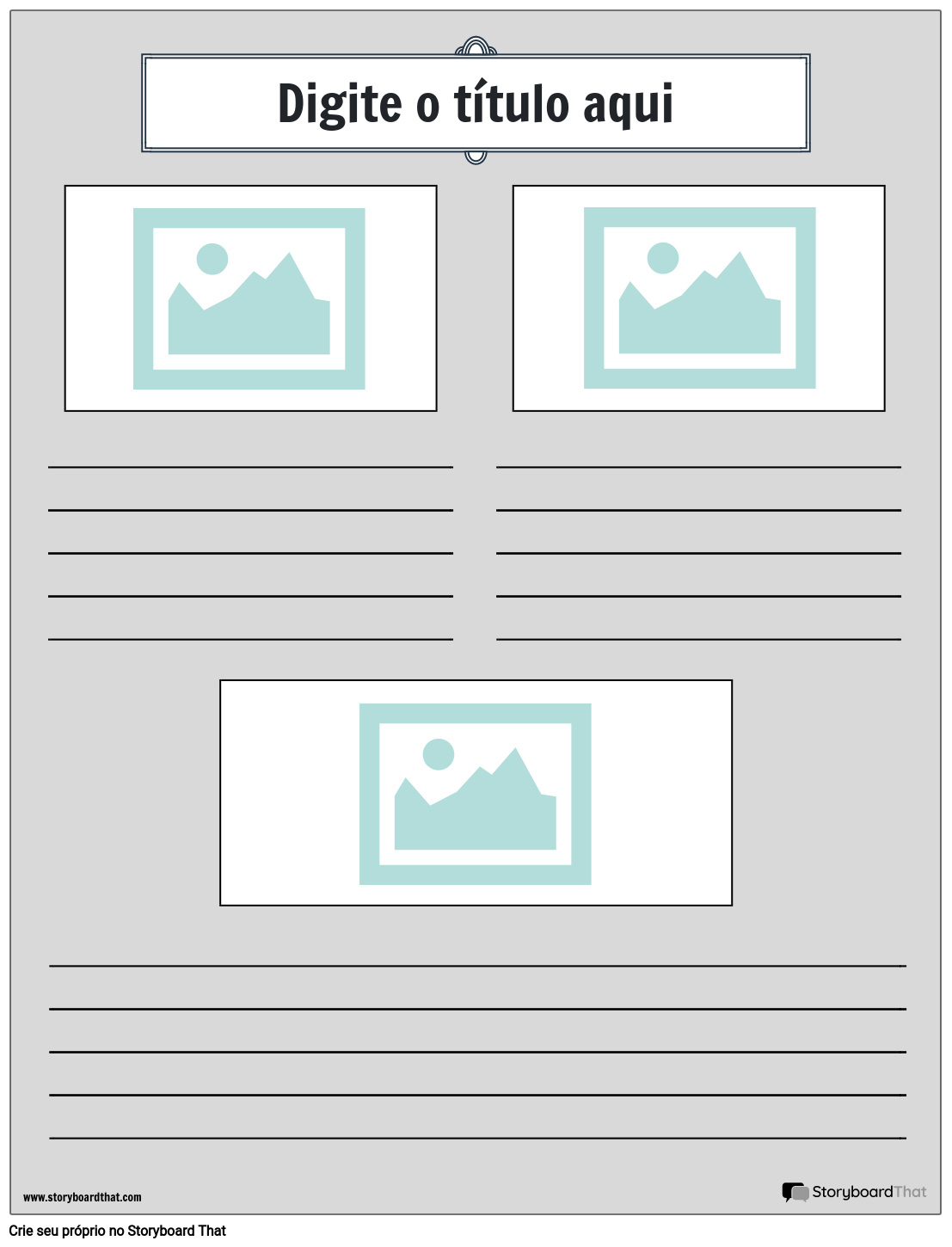 Modelo De Projeto De Jornal — Crie Um Jornal Para Projeto Escolar Storyboardthat 1534