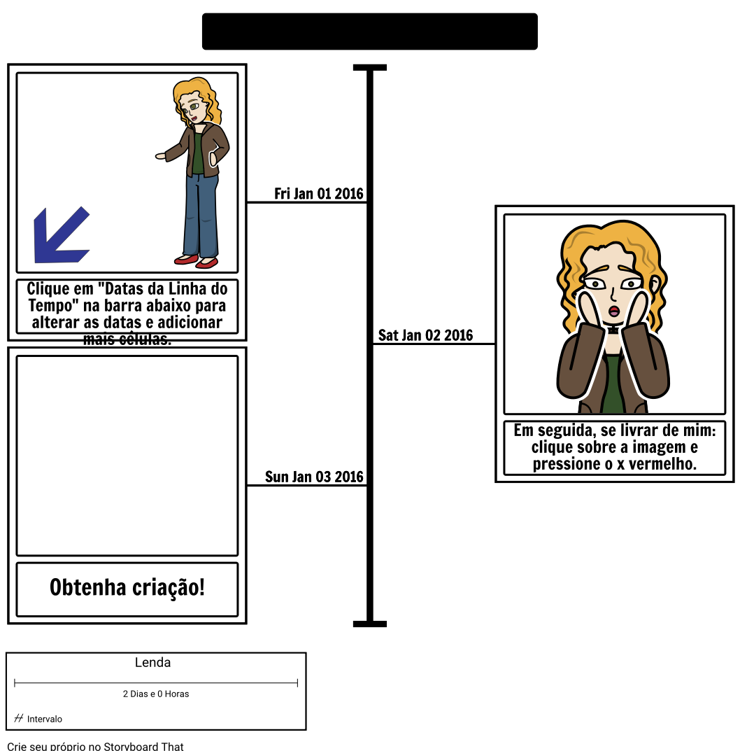 Modelo Da Linha De Tempo Storyboard Por Pt Examples 4750