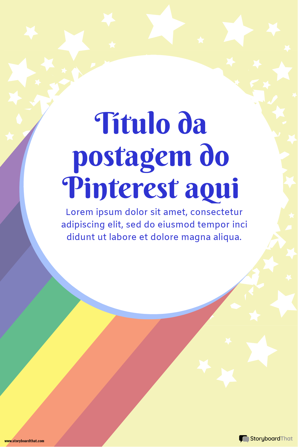 Modelo de Pinterest Corporativo 6 Storyboard por pt-examples
