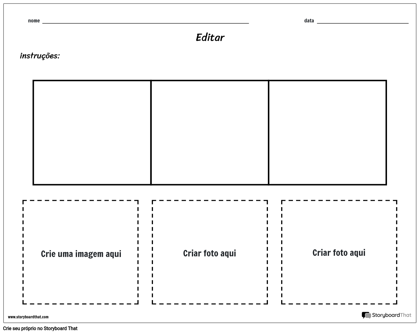 Planilha De Sequenciamento 4 Storyboard Por Pt Examples 7113