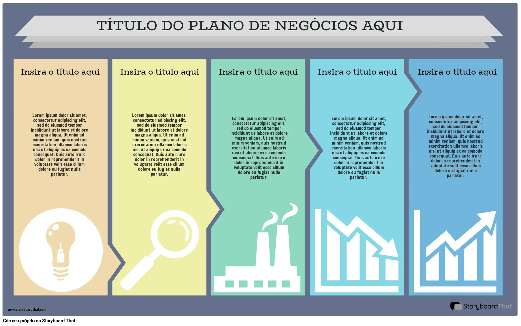 Pôster Plano de Negócios Corporativos 2