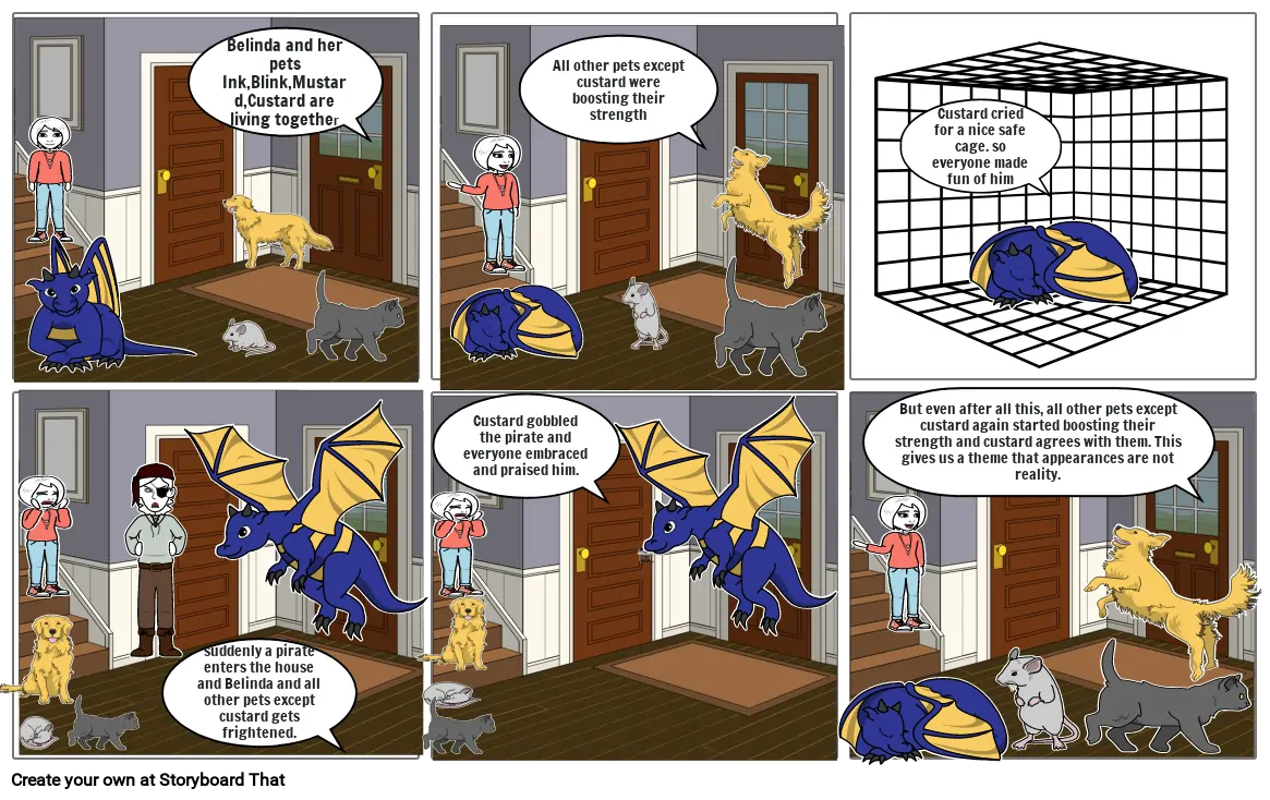 The tale of custard the dragon