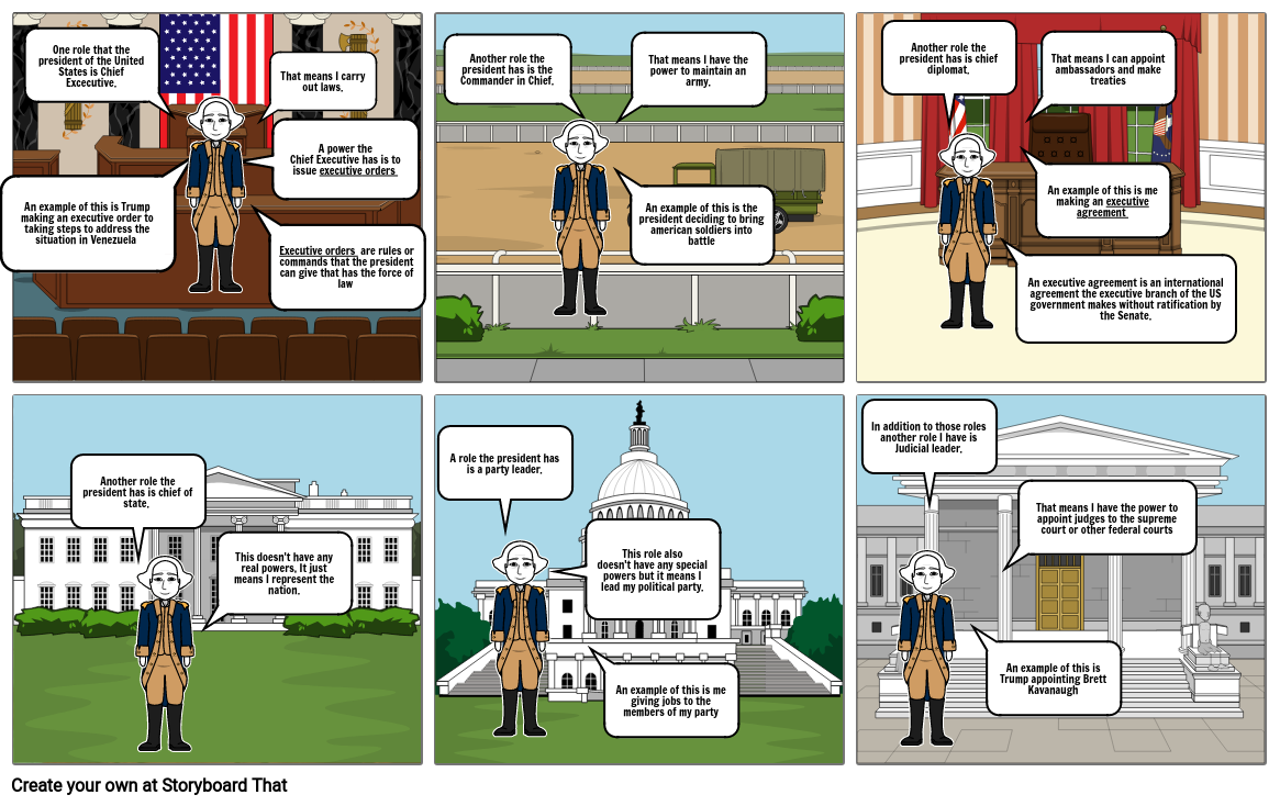 Executive Branch Storyboard By Ralt