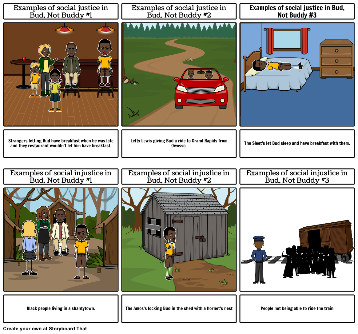 Social Justice Storyboard Par Rdowling6