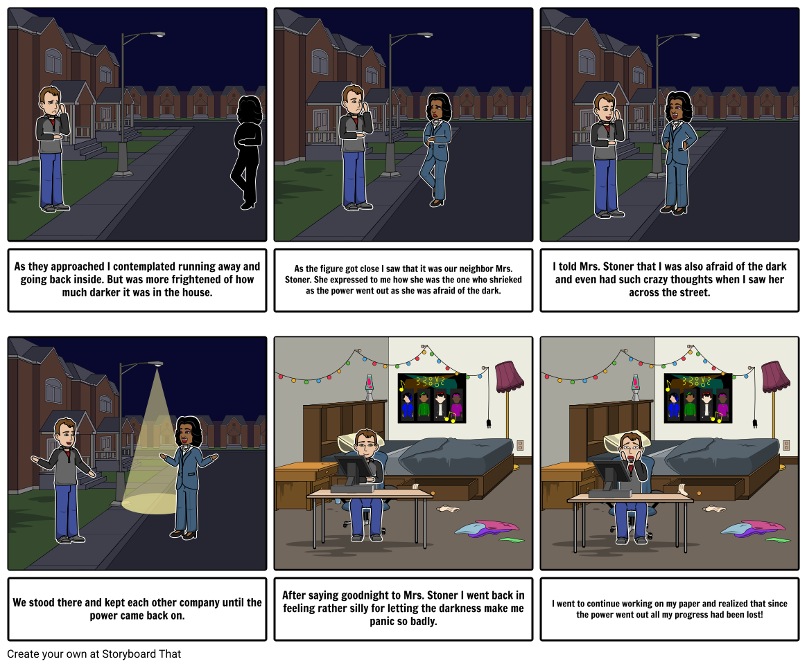 Nyctophobia 2 Storyboard by rene1493