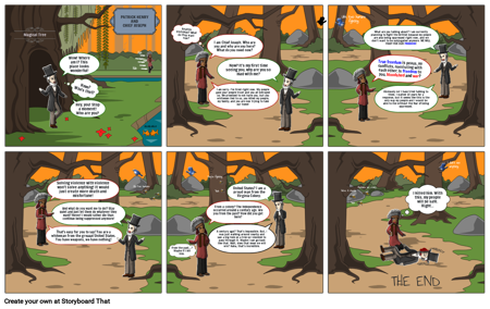 Patrick Henry meets Chief Joseph